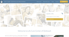 Desktop Screenshot of lifecarecenterofooltewah.com